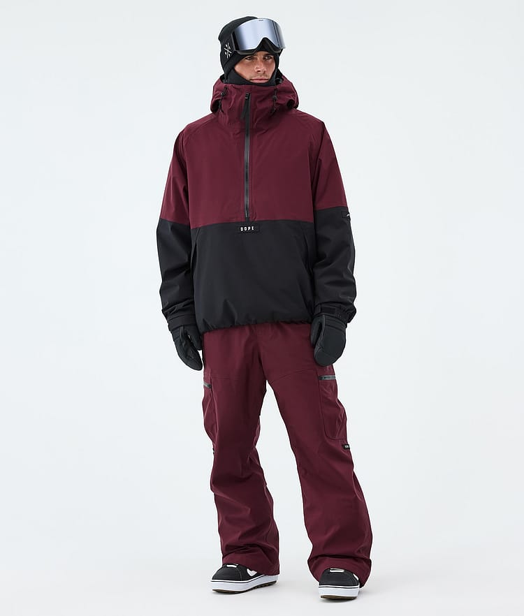 Dope Arnok Snowboardjacke Herren Burgundy/Black, Image 2 of 8