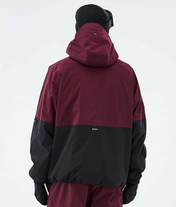 Dope Arnok Snowboardjacke Herren Burgundy/Black, Image 6 of 8