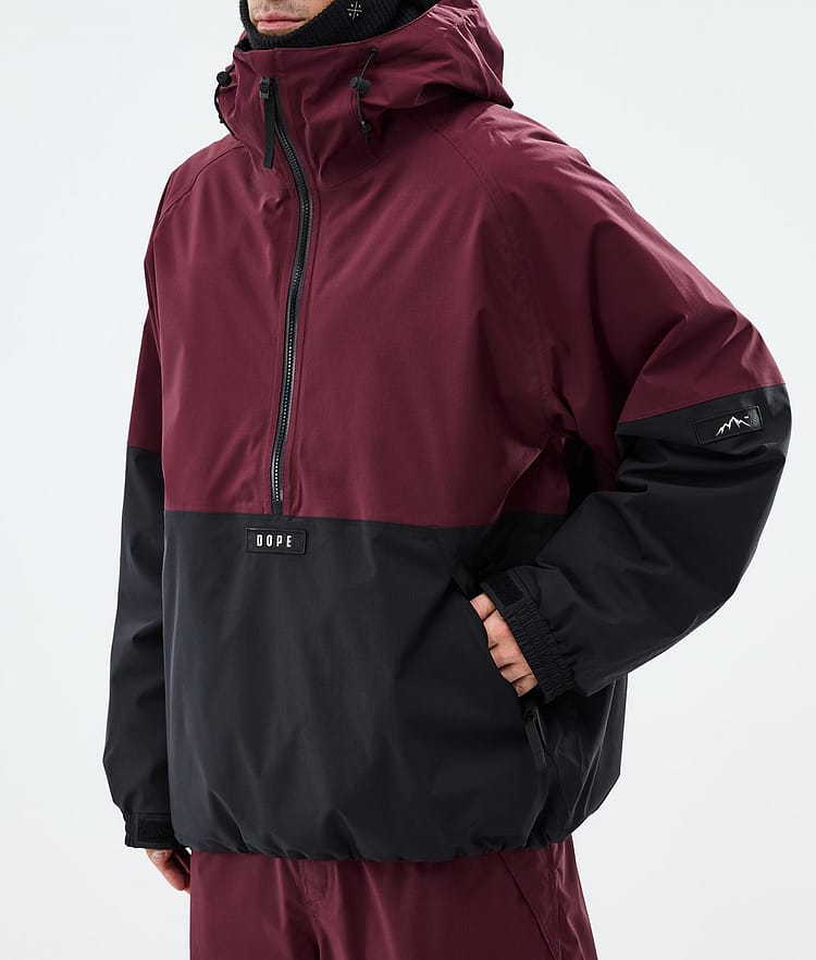 Dope Arnok Snowboardjacke Herren Burgundy/Black, Image 7 of 8