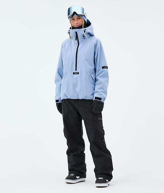 Dope Arnok W Snowboard Outfit Light Blue/Black