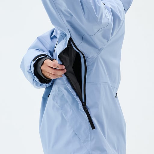 Unterarmbelüftung mit Reißverschluss