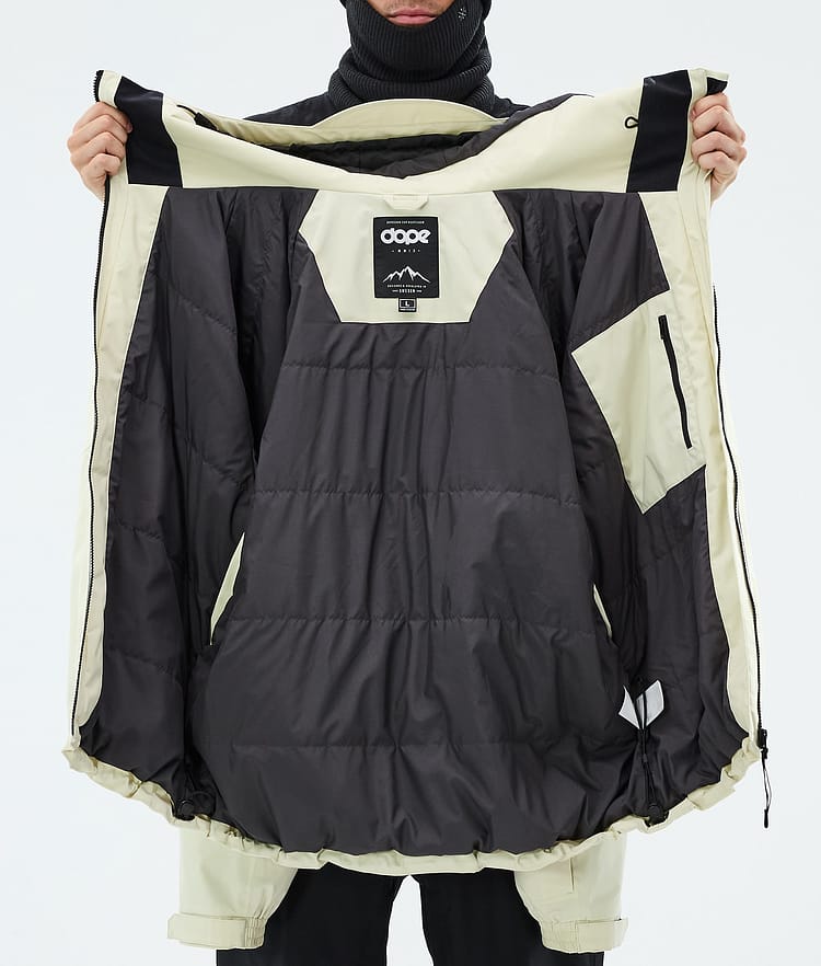 Dope Spartan Skijacke Herren Dirty White, Image 8 of 8