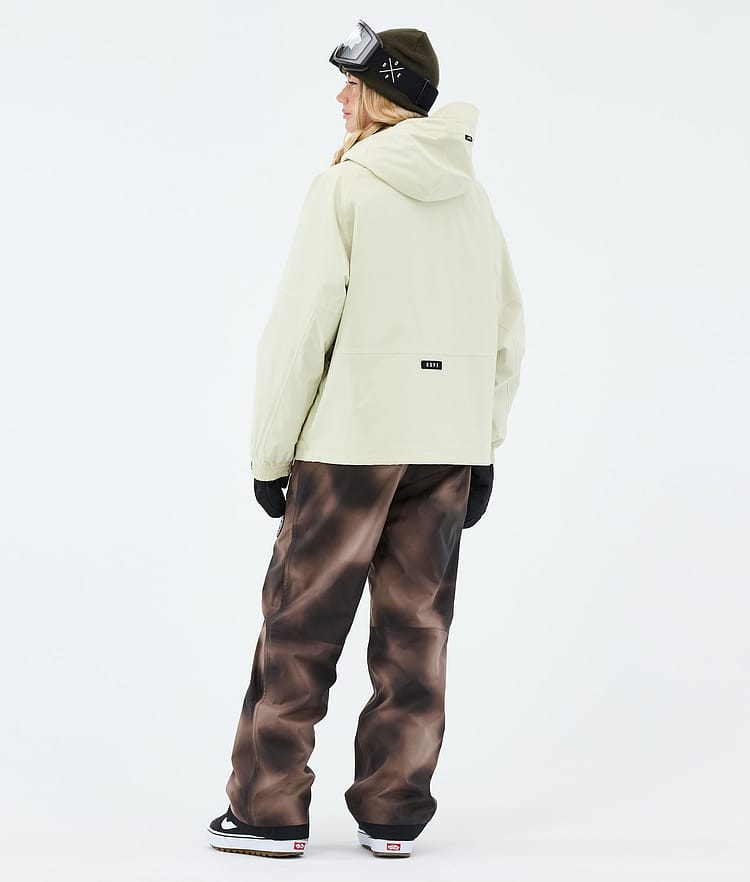 Dope Halo W Snowboard Outfit Damen Dirty White/Brown Tiedye, Image 2 of 2