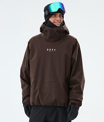Dope Halo Skijacke OG Dark Brown