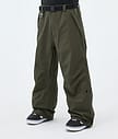 Dope Big Snowboardhose Herren Olive Green