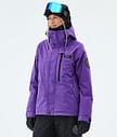 Dope Blizzard W Full Zip Skijacke Damen Vivid Purple