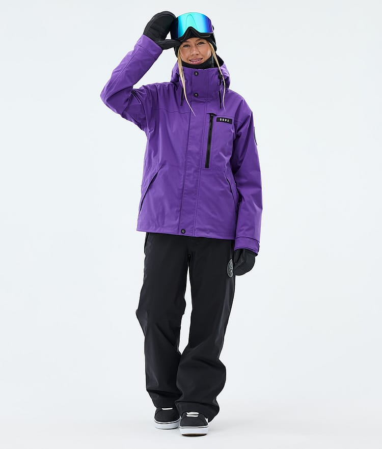 Dope Blizzard W Full Zip Snowboardjacke Damen Vivid Purple, Bild 2 von 9