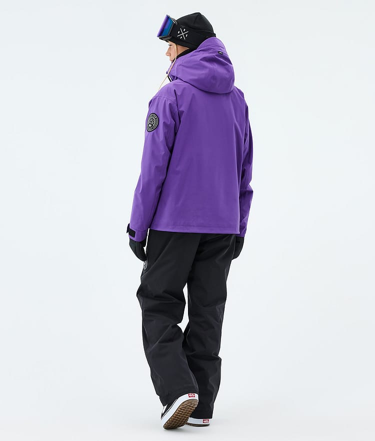 Dope Blizzard W Full Zip Snowboardjacke Damen Vivid Purple, Bild 3 von 9