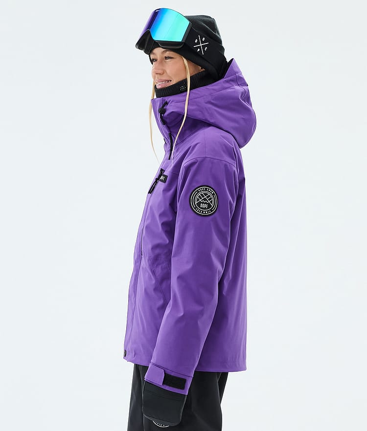 Dope Blizzard W Full Zip Skijacke Damen Vivid Purple, Image 5 of 9