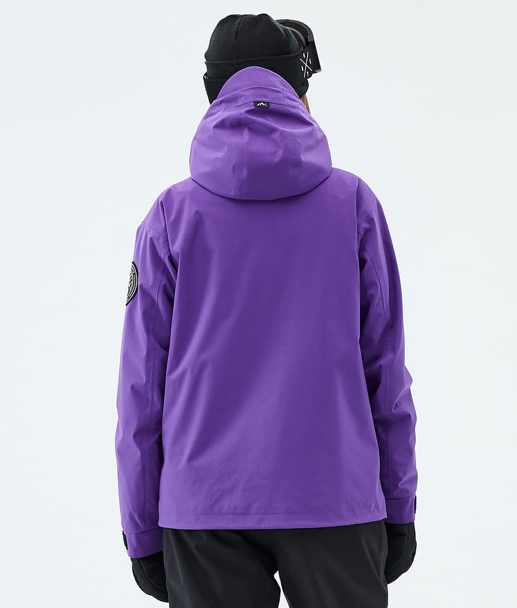 Dope Blizzard W Full Zip Skijacke Damen Vivid Purple, Image 6 of 9