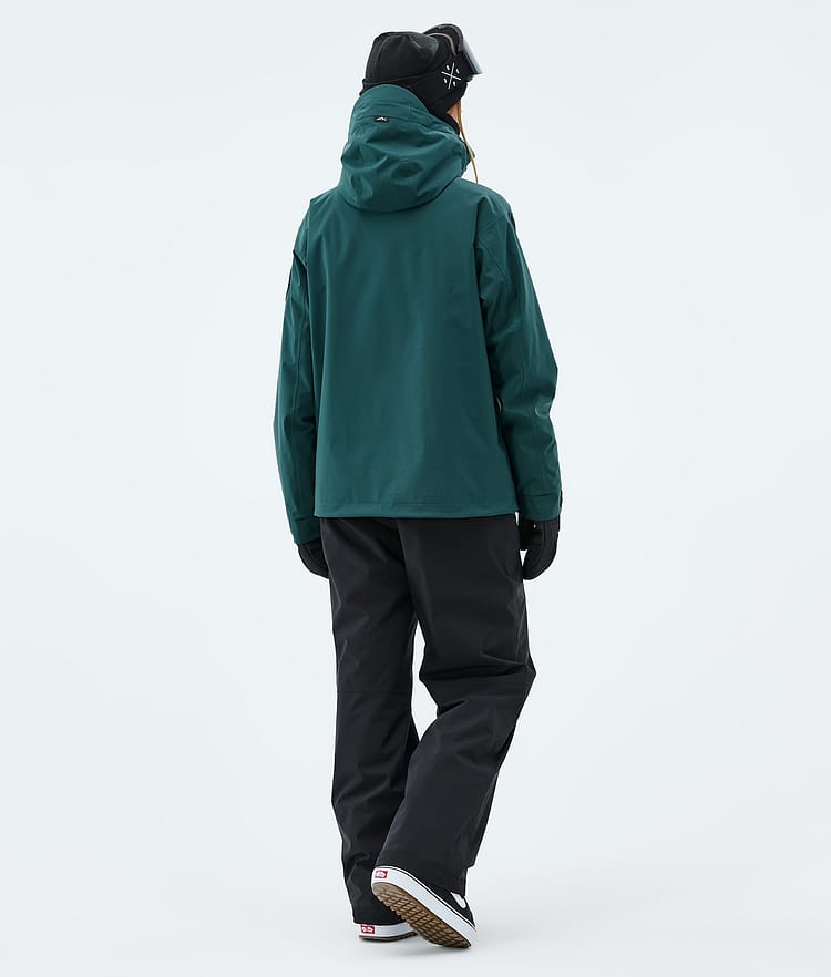 Dope Blizzard W Full Zip Snowboardjacke Damen Bottle Green, Bild 3 von 9