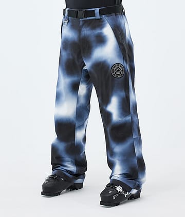 Dope Blizzard Skihose Dark Blue Tiedye
