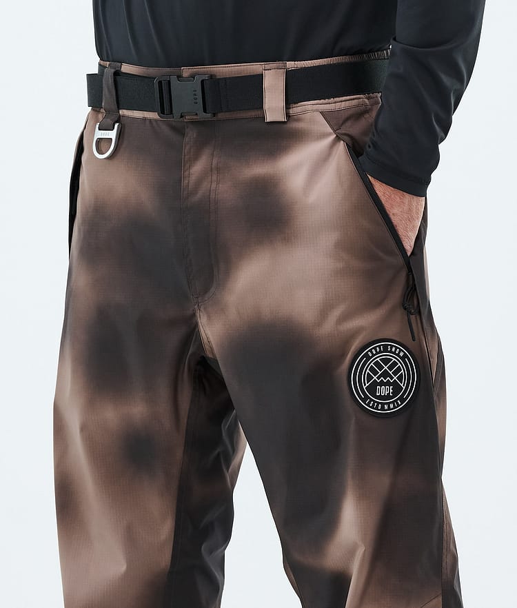 Dope Blizzard Skihose Herren Brown Tiedye, Image 5 of 5