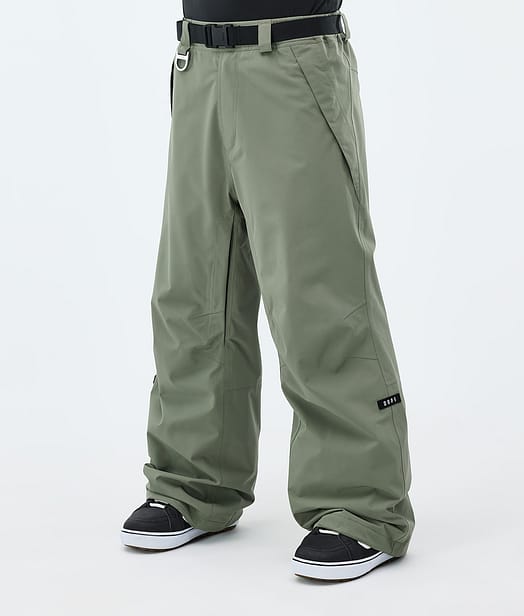 Dope Big Snowboardhose Herren Moss Green
