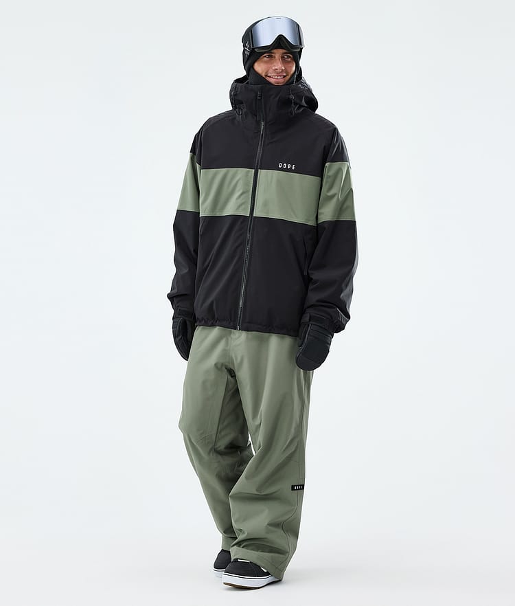 Dope Big Snowboardhose Herren Moss Green, Image 2 of 5