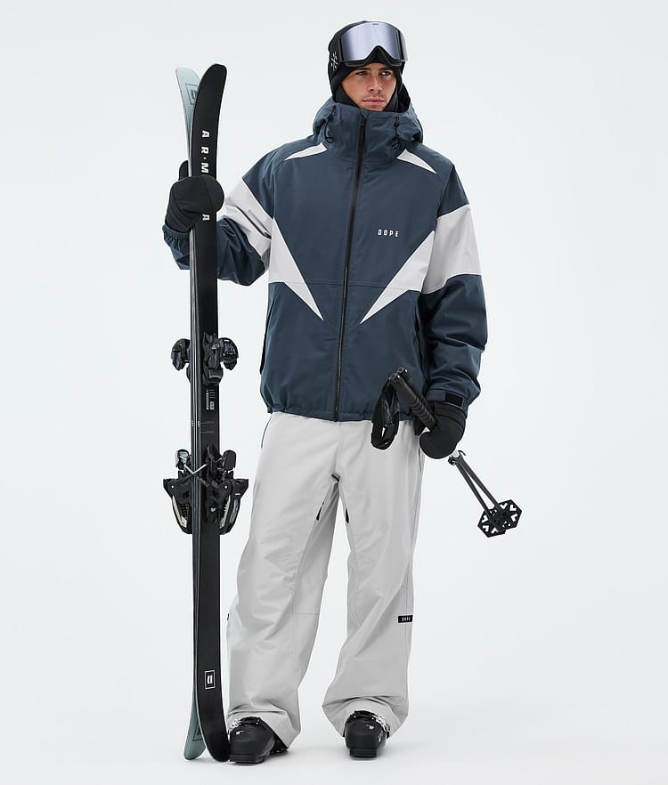 Dope Big Skihose Herren Light Grey, Image 2 of 5