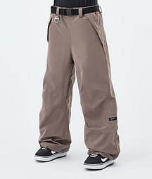 Dope Big W Snowboardhose Damen Walnut