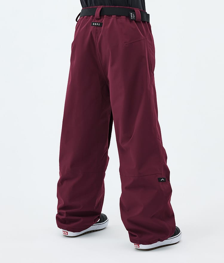 Dope Big W Snowboardhose Damen Burgundy, Image 4 of 5