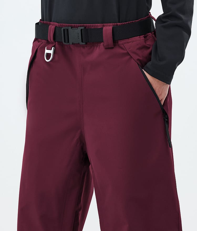 Dope Big W Snowboardhose Damen Burgundy, Image 5 of 5