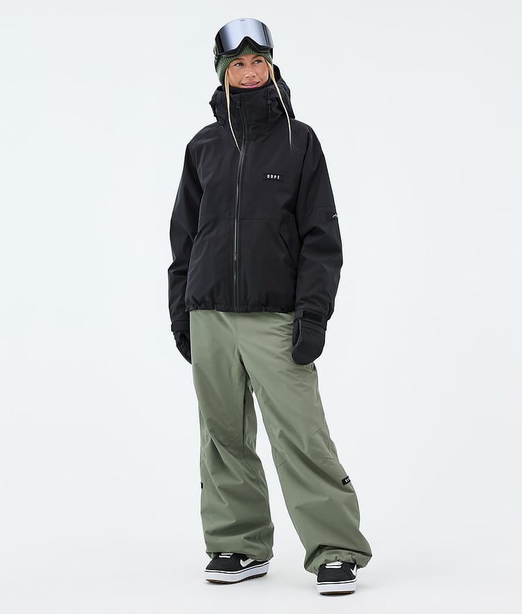 Dope Big W Snowboardhose Damen Moss Green, Bild 2 von 5