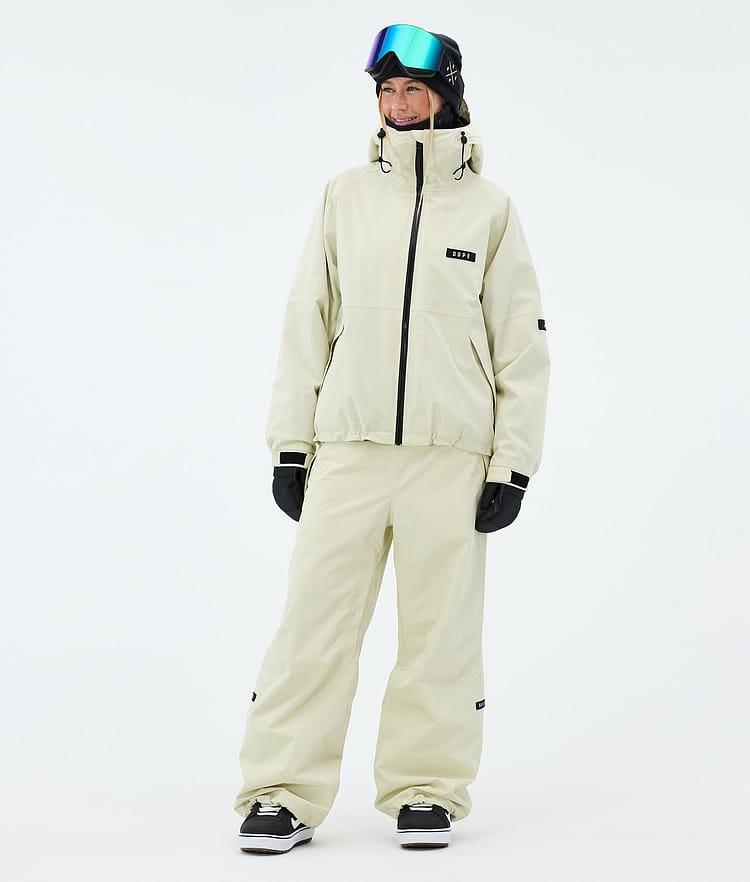 Dope Big W Snowboardhose Damen Dirty White, Bild 2 von 5