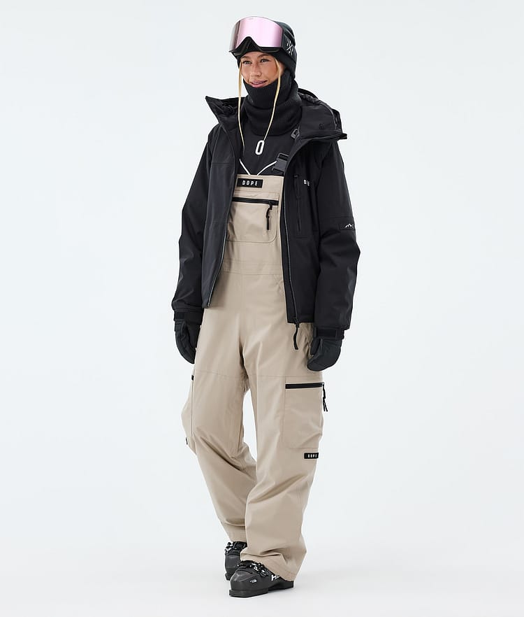 Dope Vertex W Skihose Damen Sand, Image 2 of 7