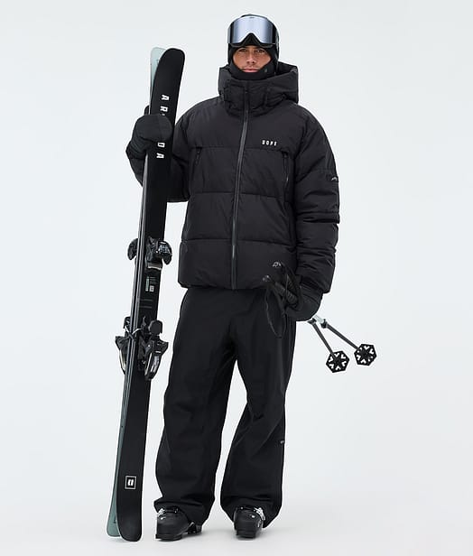 Dope Puffer Ski Outfit Black