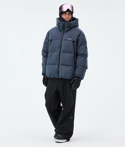 Dope Puffer Snowboard Outfit Metal Blue/Black