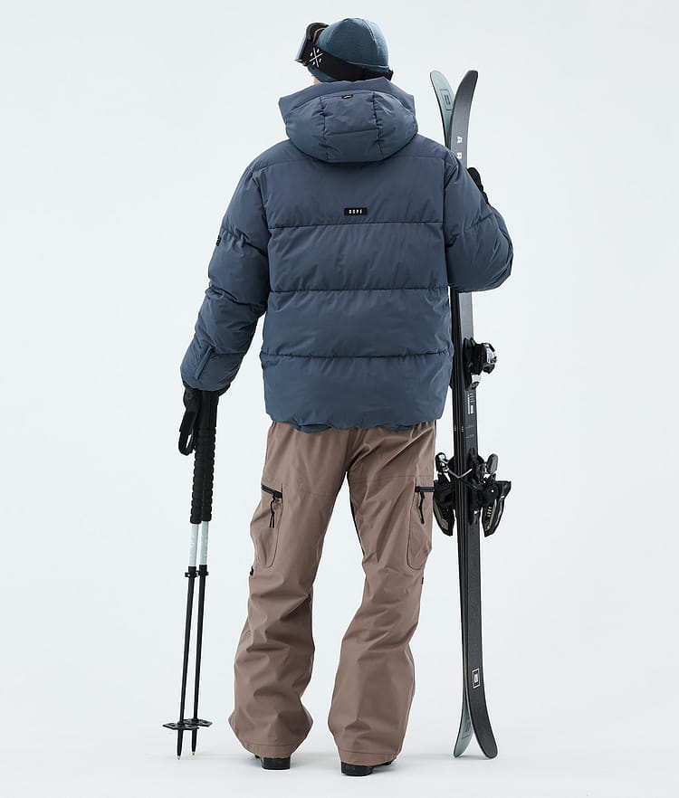 Dope Puffer Ski Outfit Herren Metal Blue/Walnut, Image 2 of 2