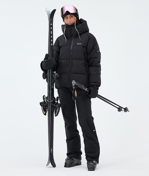 Dope Puffer W Ski Outfit Black