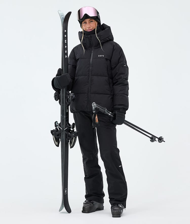 Dope Puffer W Skijacke Damen Black, Image 2 of 8
