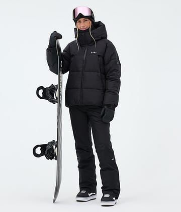 Dope Puffer W Snowboard Outfit Black
