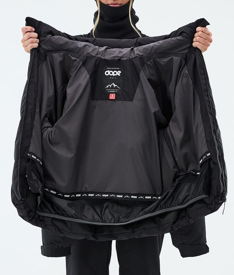 Dope Puffer W Snowboardjacke Damen Black, Image 8 of 8