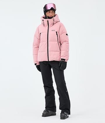 Dope Puffer W Ski Outfit Soft Pink/Black