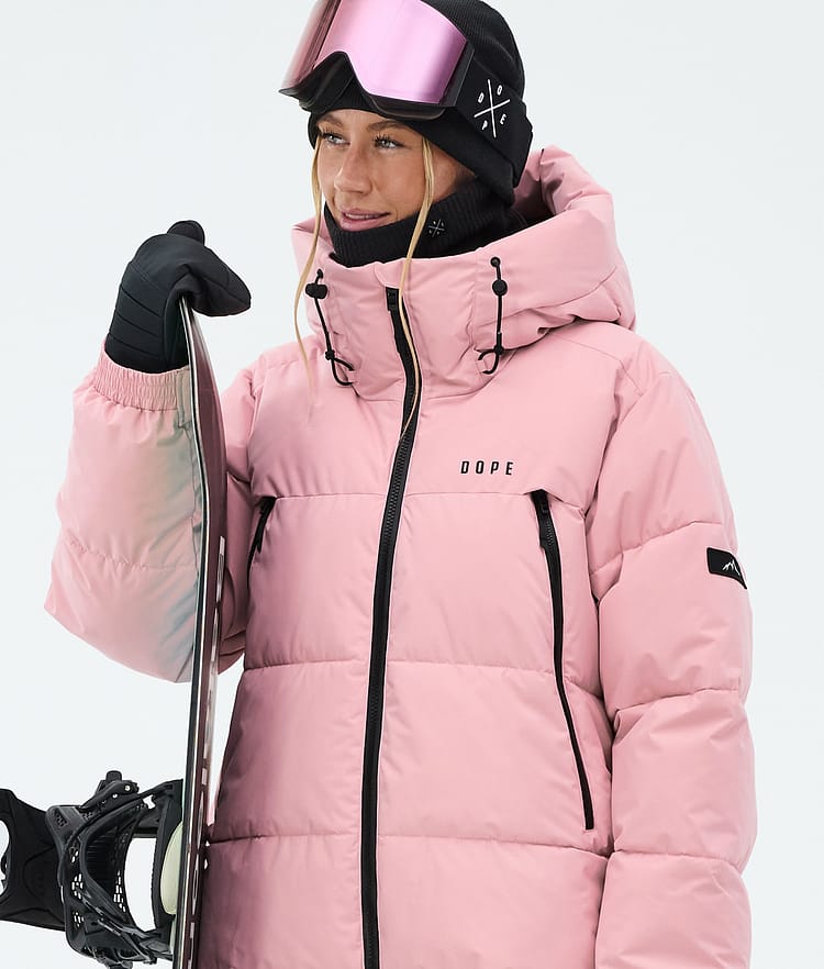 Dope Puffer W Snowboardjacke Damen Soft Pink, Image 4 of 8