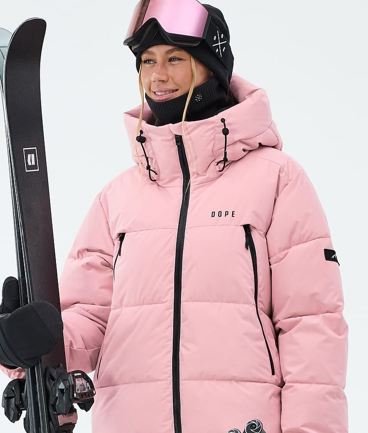 Dope Puffer W Skijacke Damen Soft Pink, Image 4 of 8