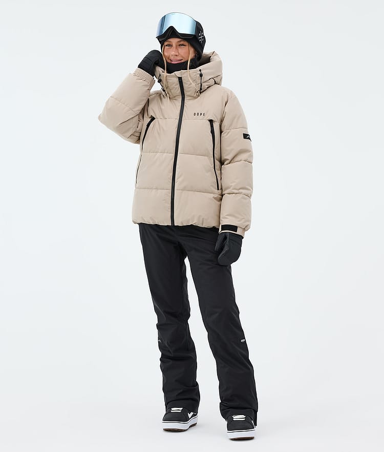 Dope Puffer W Snowboardjacke Damen Sand, Image 2 of 8