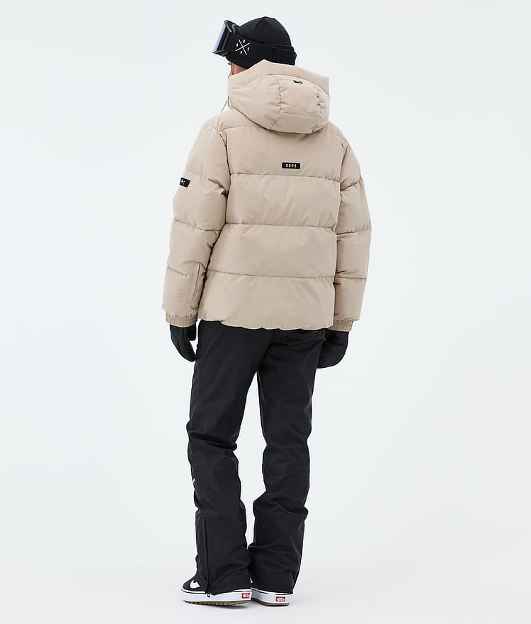 Dope Puffer W Snowboardjacke Damen Sand, Image 3 of 8