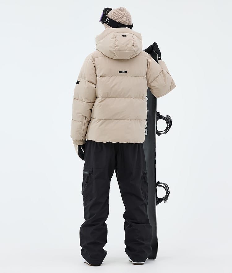 Dope Puffer W Snowboard Outfit Damen Sand/Black, Image 2 of 2