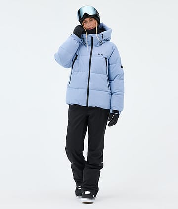 Dope Puffer W Snowboard Outfit Light Blue/Black