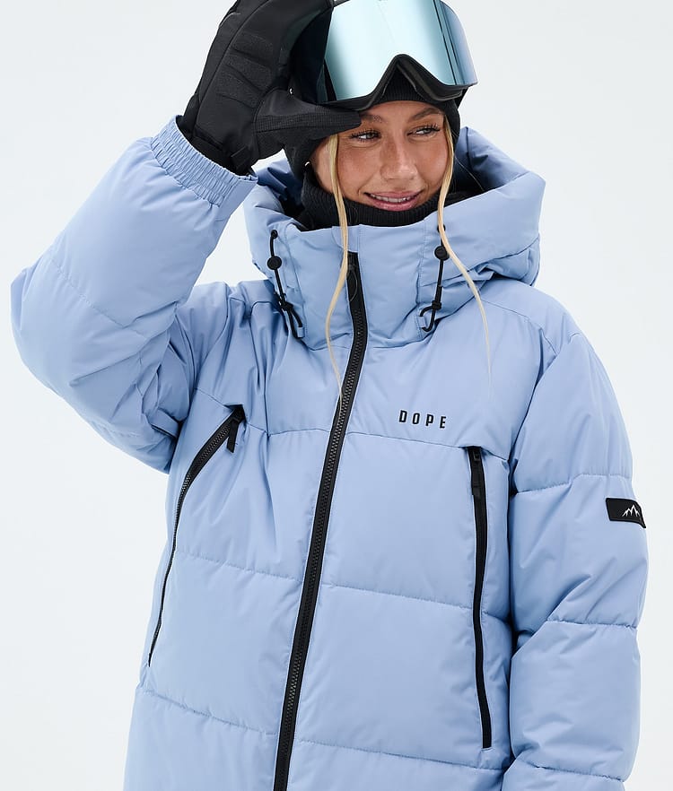 Dope Puffer W Skijacke Damen Light Blue, Image 4 of 8