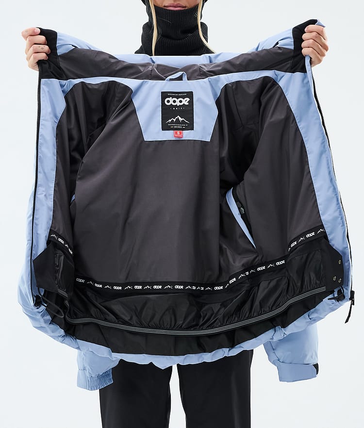 Dope Puffer W Snowboardjacke Damen Light Blue, Image 8 of 8