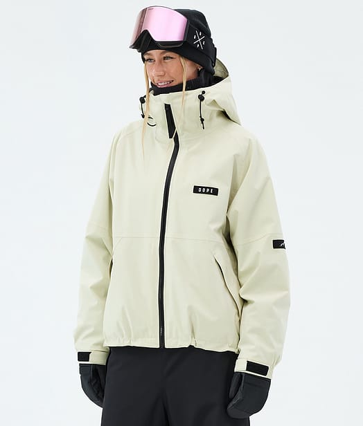 Dope Spartan W Skijacke Damen Dirty White