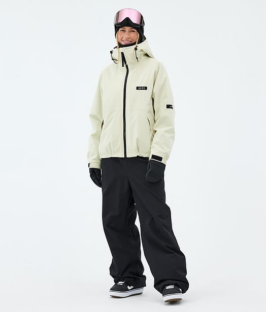 Dope Spartan W Snowboard Outfit Dirty White/Black