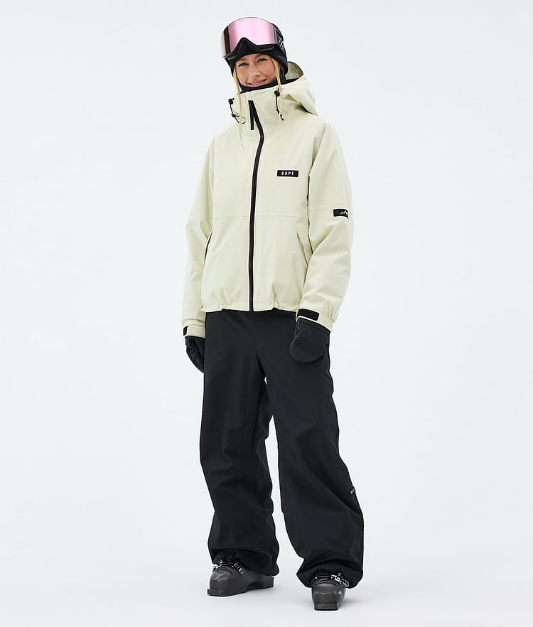 Dope Spartan W Skijacke Damen Dirty White, Image 2 of 8