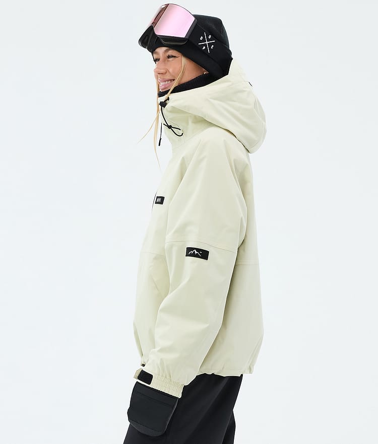 Dope Spartan W Skijacke Damen Dirty White, Image 5 of 8