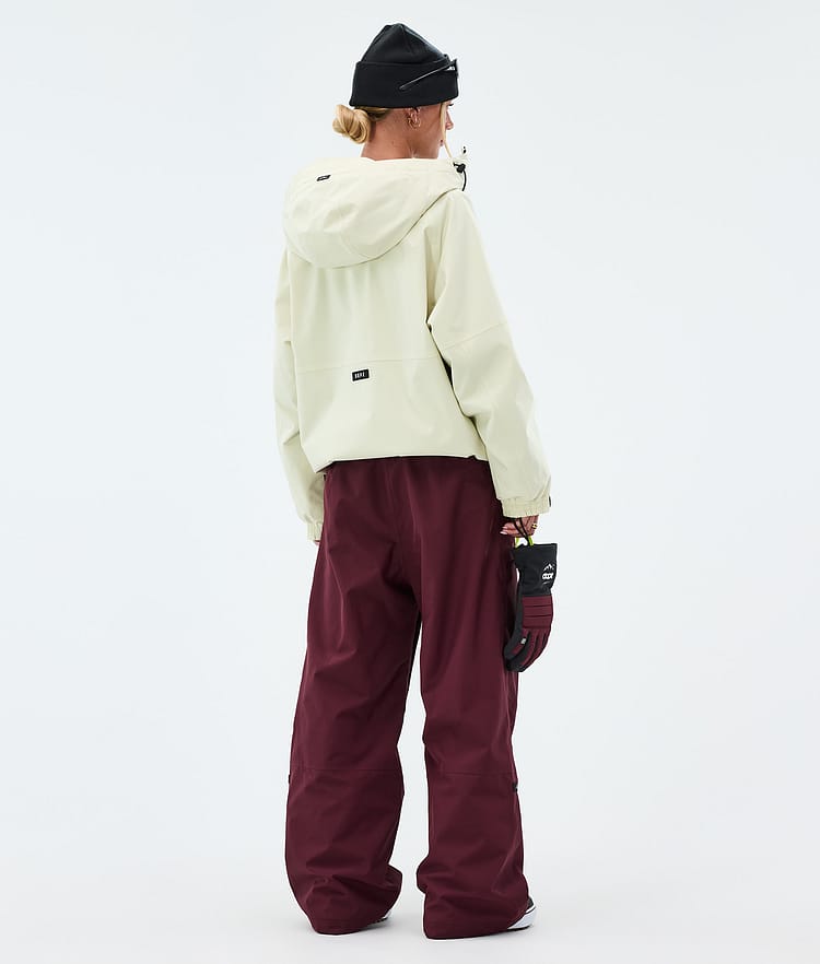 Dope Spartan W Snowboard Outfit Damen Dirty White/Burgundy, Image 2 of 2