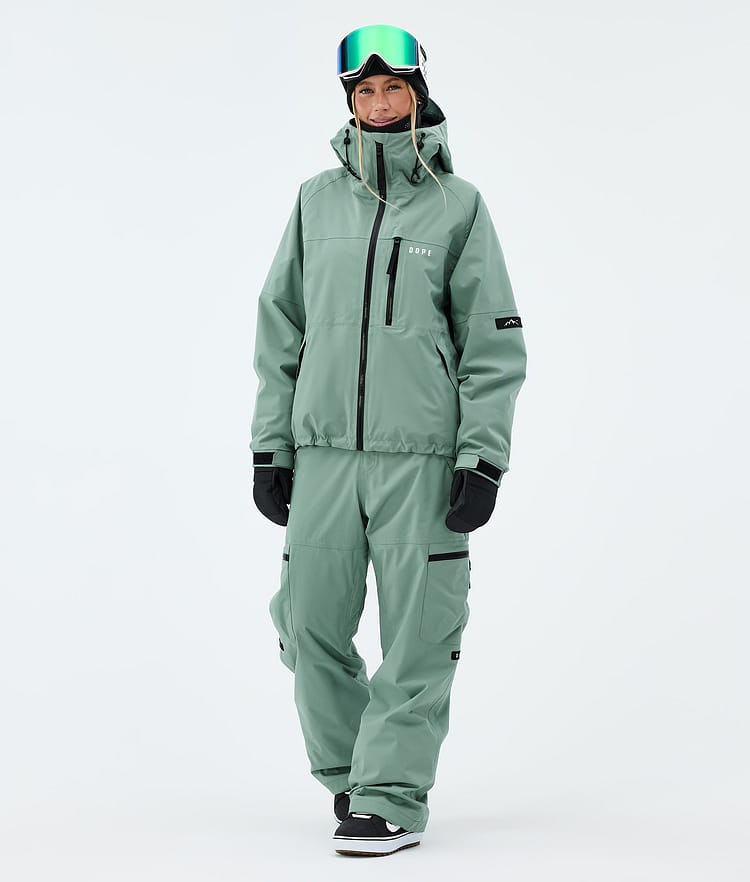 Dope Apex W Snowboardhose Damen Faded Green, Image 2 of 6