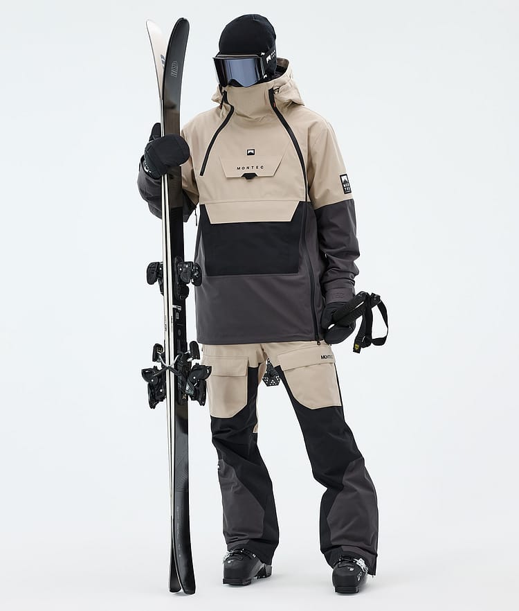 Montec Doom Skijacke Herren Sand/Black/Phantom, Image 2 of 10