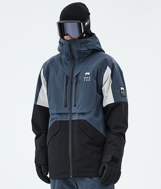 Montec Arch Skijacke Herren Metal Blue/Light Grey/Black